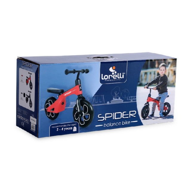 LORELLI BIKE WITHOUT PEDAL SPIDER - BLACK